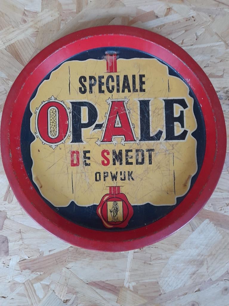 Bierplateau speciale op-ale de smet opwijk, Verzamelen, Ophalen of Verzenden