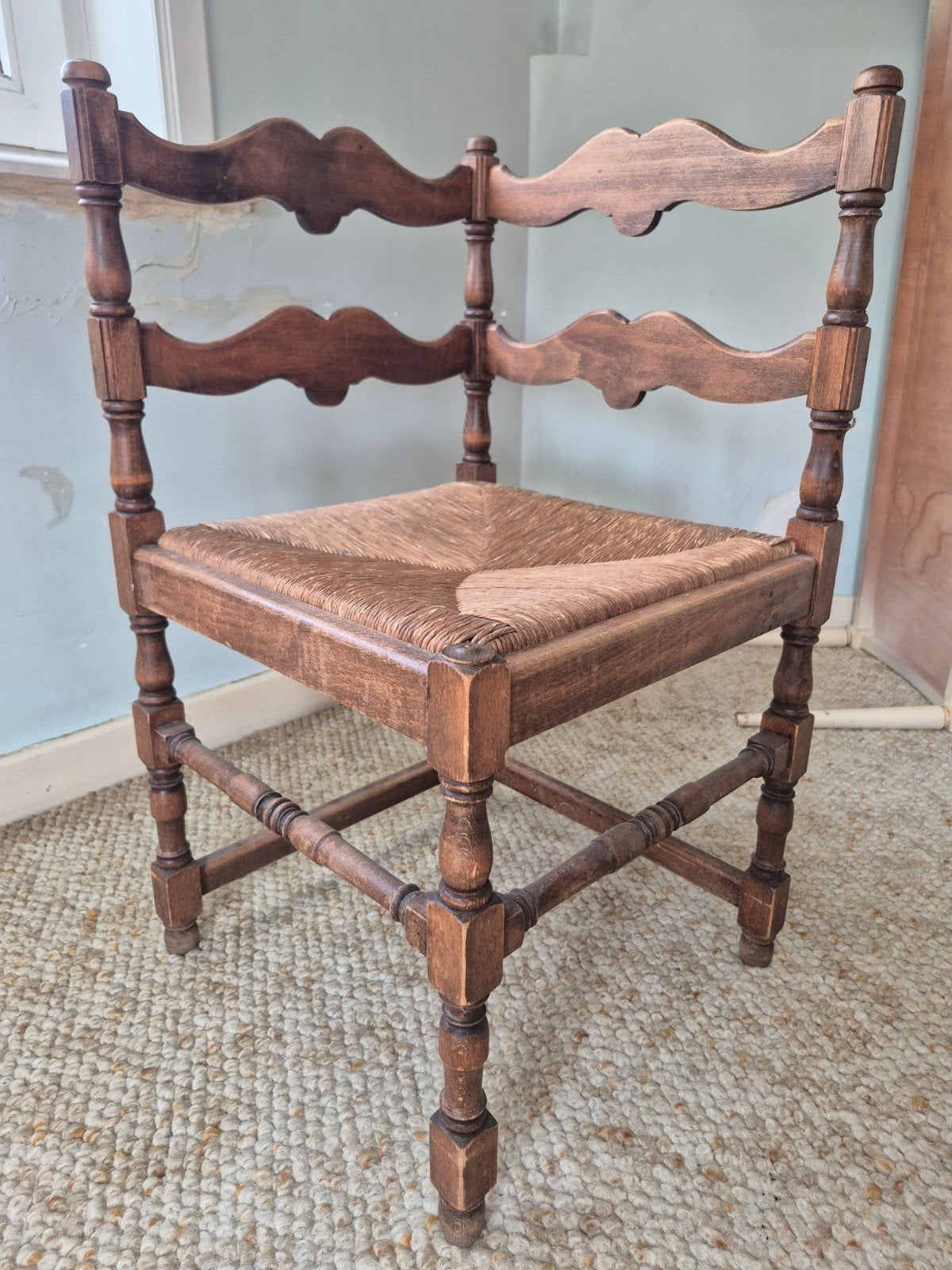 Vintage hoekfauteuil, Ophalen