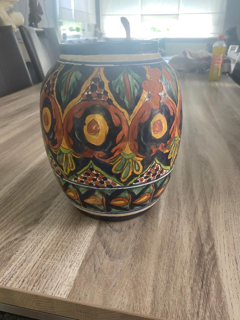 Antieke vaas, Ophalen