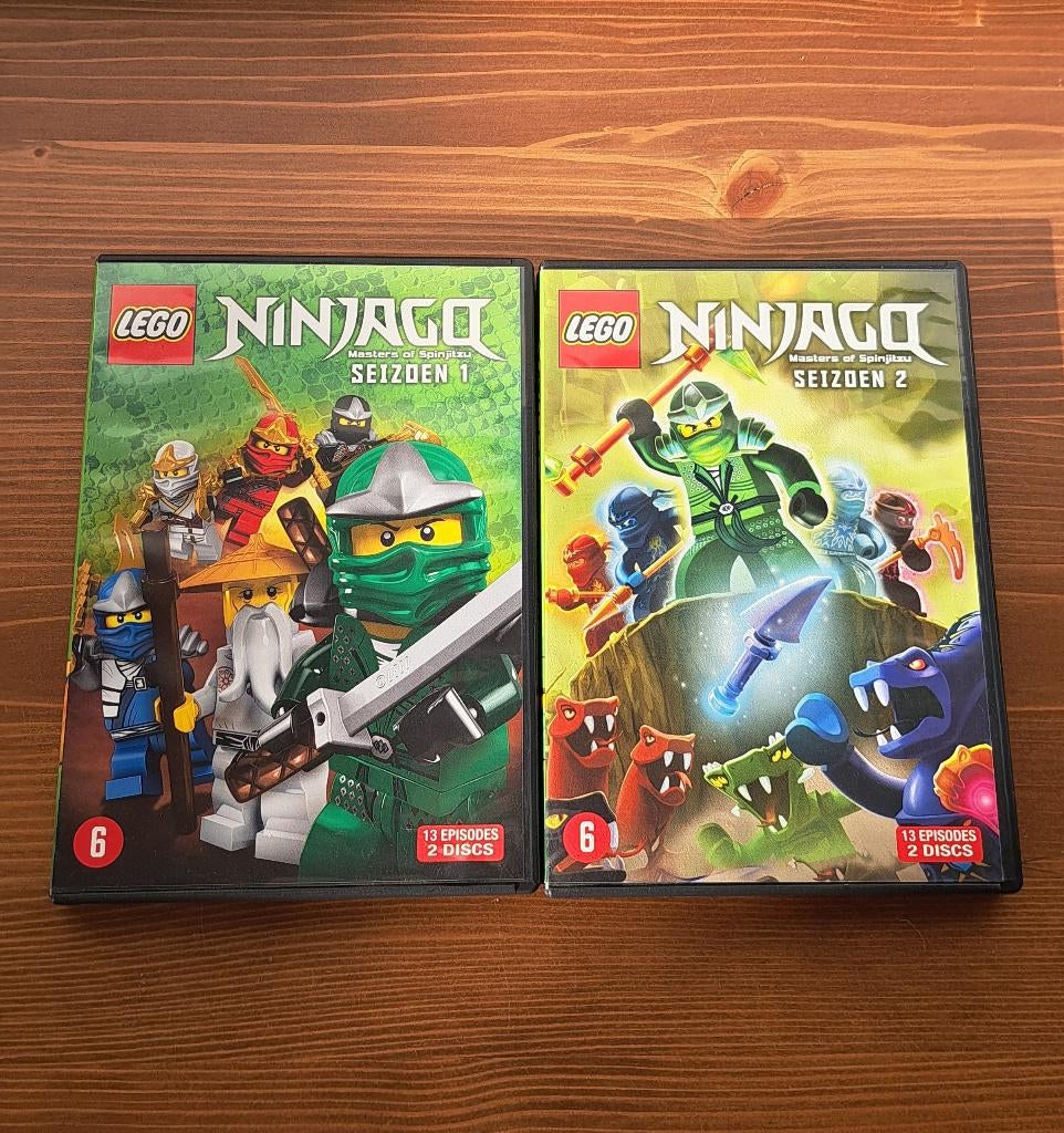 Dvd's Lego Ninjago - Masters of Spinjitzu - Seizoen 1 & 2, Cd's en Dvd's, Avontuur, Ophalen of Verzenden, Zo goed als nieuw, Vanaf 6 jaar
