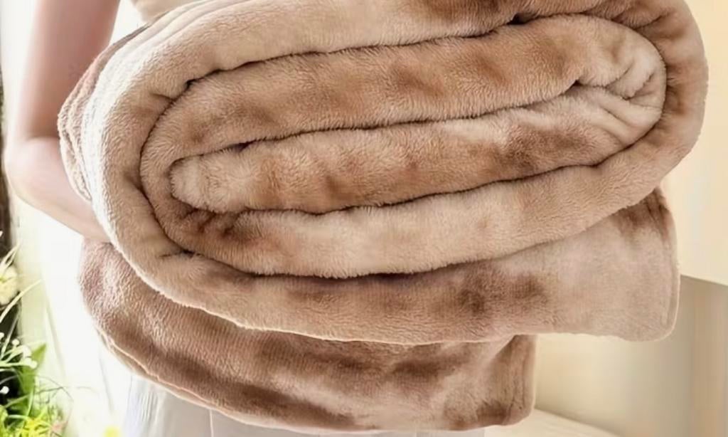 Heerlijk zachte plaid fleece dekens verschilende, Huis en Inrichting, Ophalen, Zo goed als nieuw