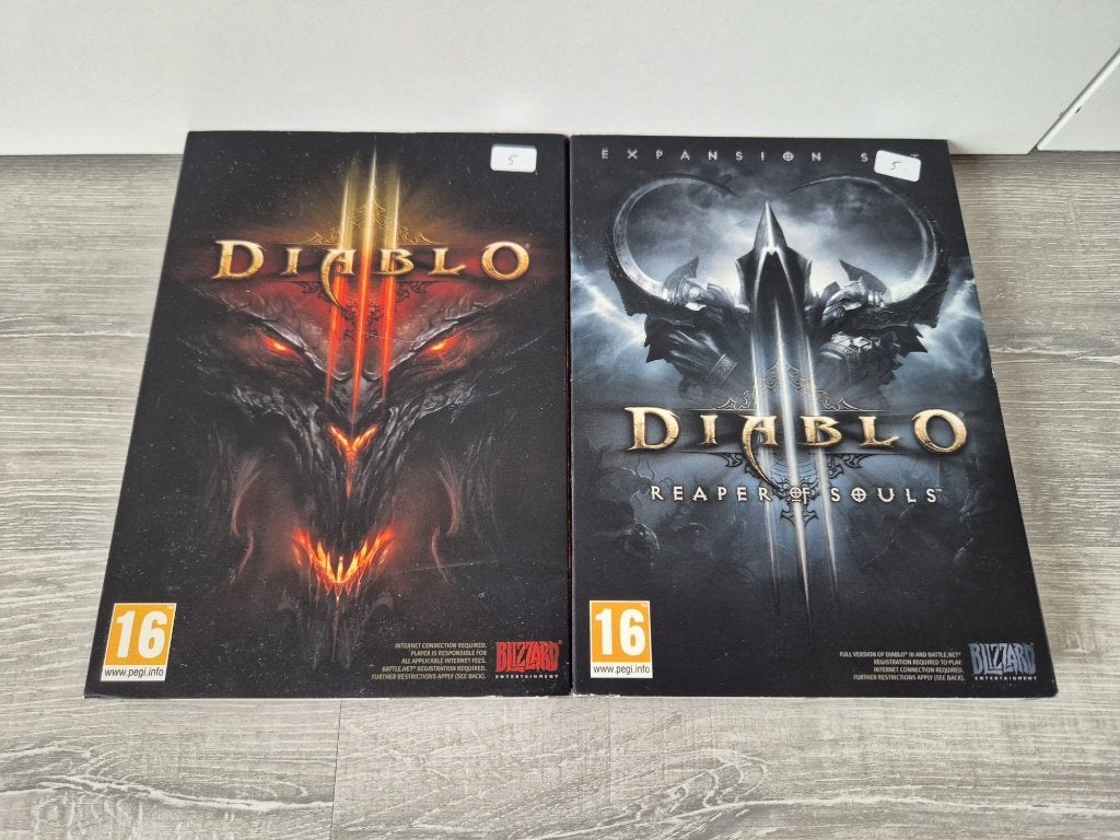 Diablo + Diablo Reaper of Souls PC, Games en Spelcomputers, Ophalen of Verzenden, Zo goed als nieuw