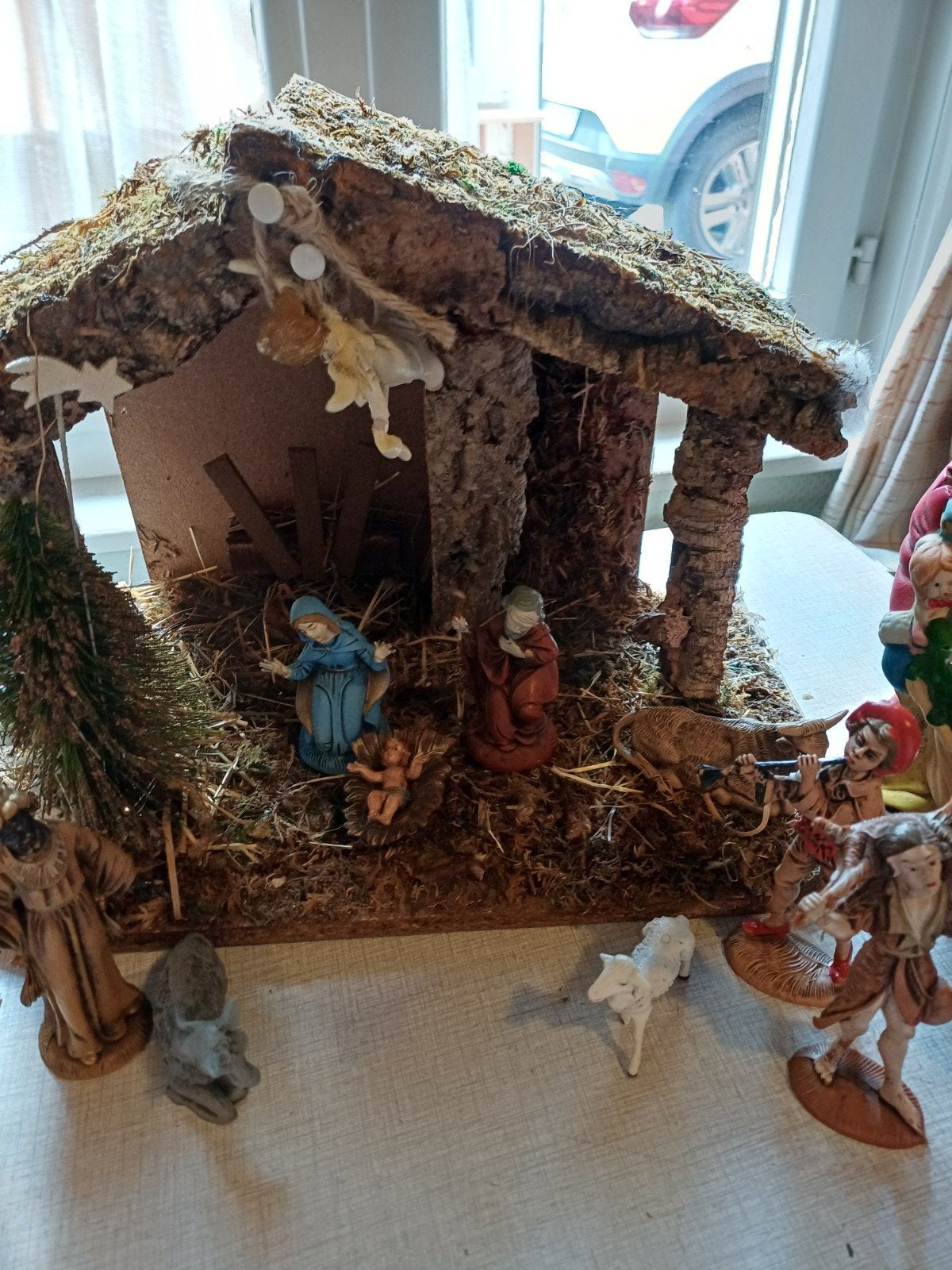 kerststal, Maison & Meubles, Accessoires pour la Maison | Couronnes, Enlèvement, Utilisé