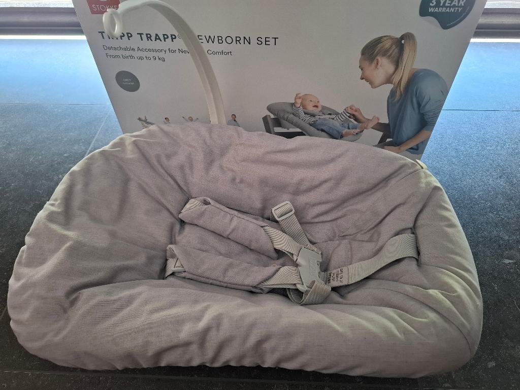 Stokke newborn set triptrap, Kinderen en Baby's, Ophalen of Verzenden, Zo goed als nieuw