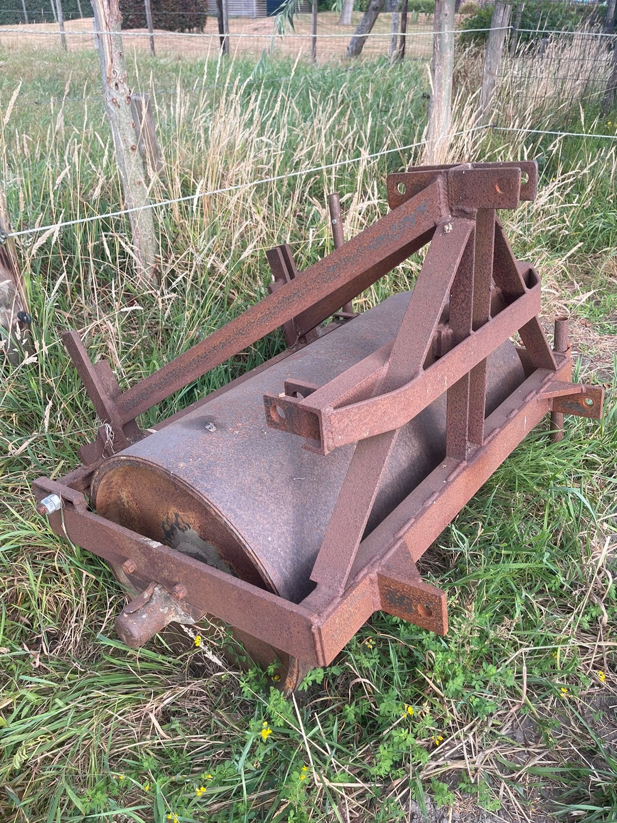 Landrol voor tractor en minitractor