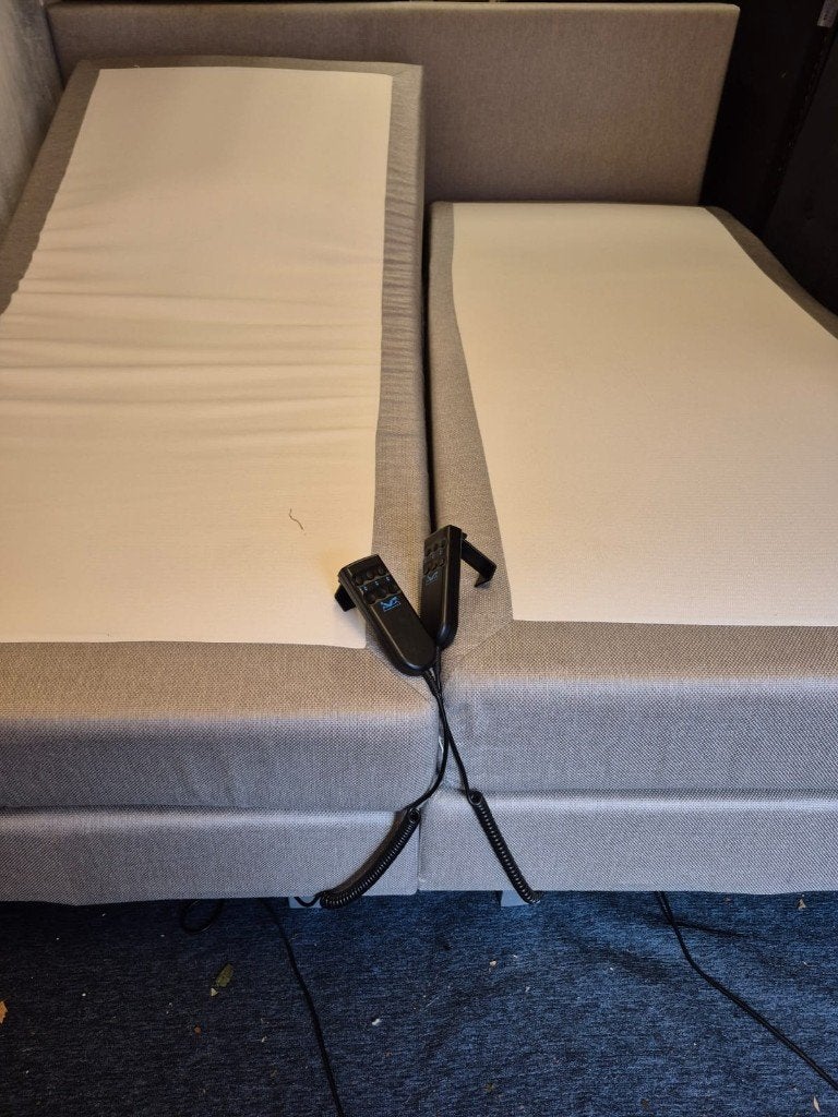 Bezorging is mogelijk 180x200 elektrische boxspring bed, Huis en Inrichting, Slaapkamer | Boxsprings, Ophalen of Verzenden, Gebruikt