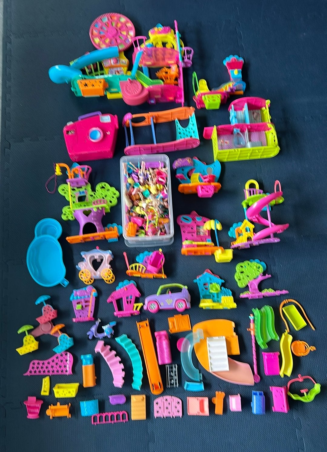 Lot polly pocket, Verzamelen, Poppetjes en Figuurtjes, Gebruikt, Ophalen