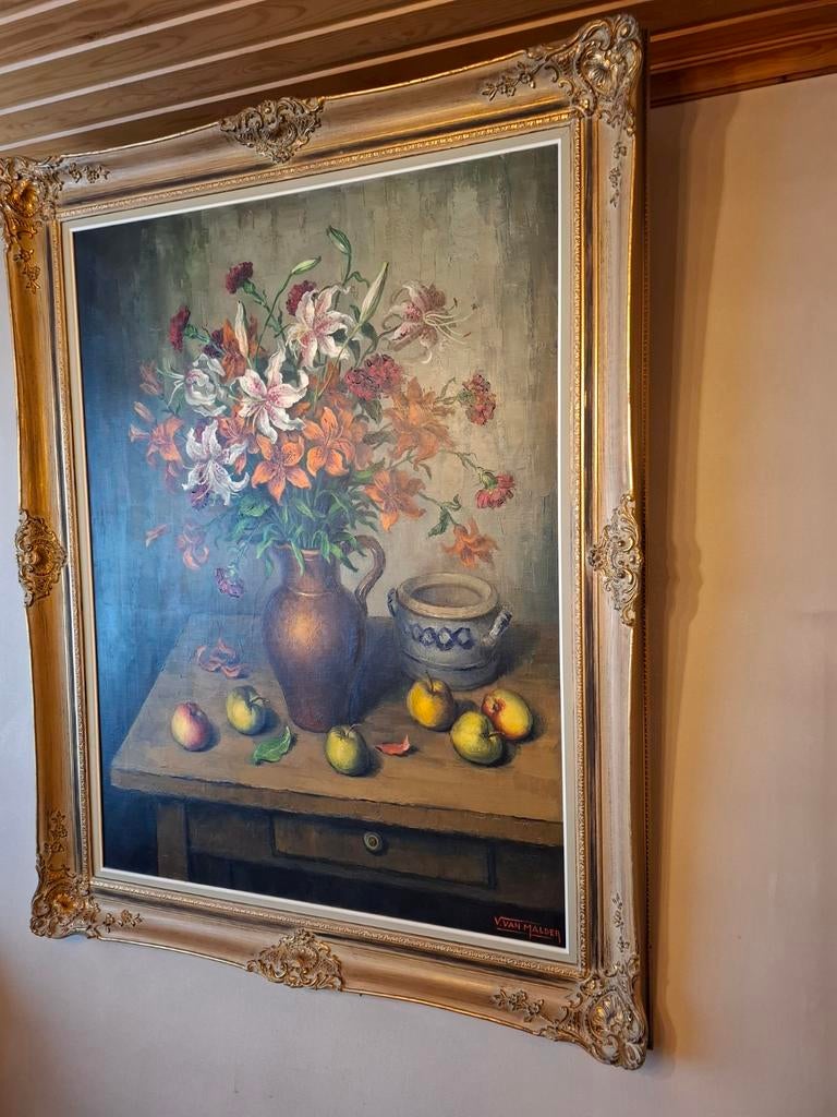 Schilderij stilleven Van Malder, Enlèvement