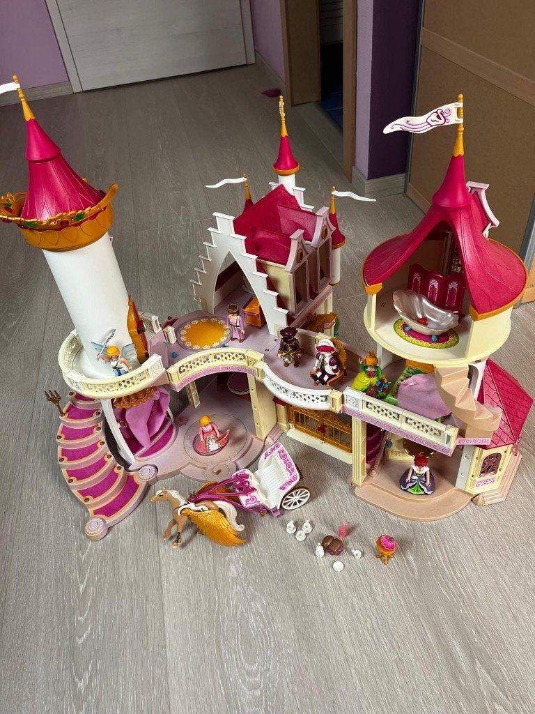 Chateau princesse lego + nombreuses boites, Kinderen en Baby's, Speelgoed | Duplo en Lego, Ophalen, Gebruikt, Lego
