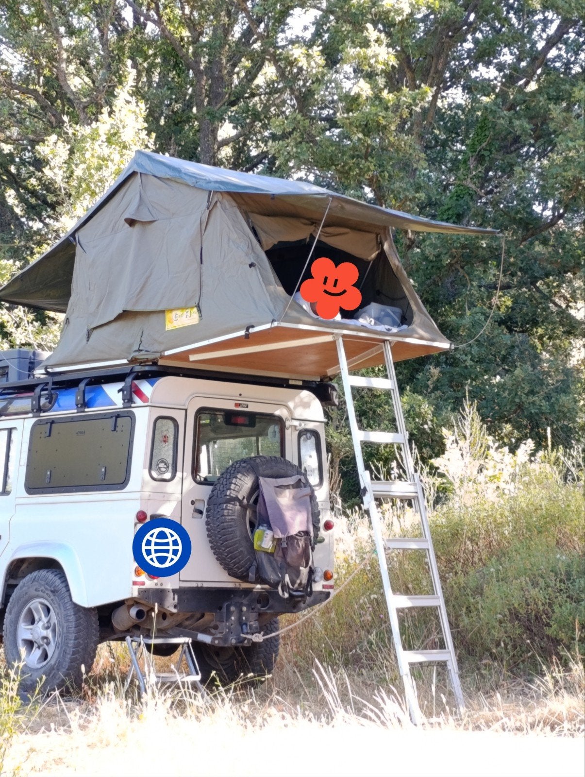 tente de toit eesy awn S3 bivouac, Enlèvement