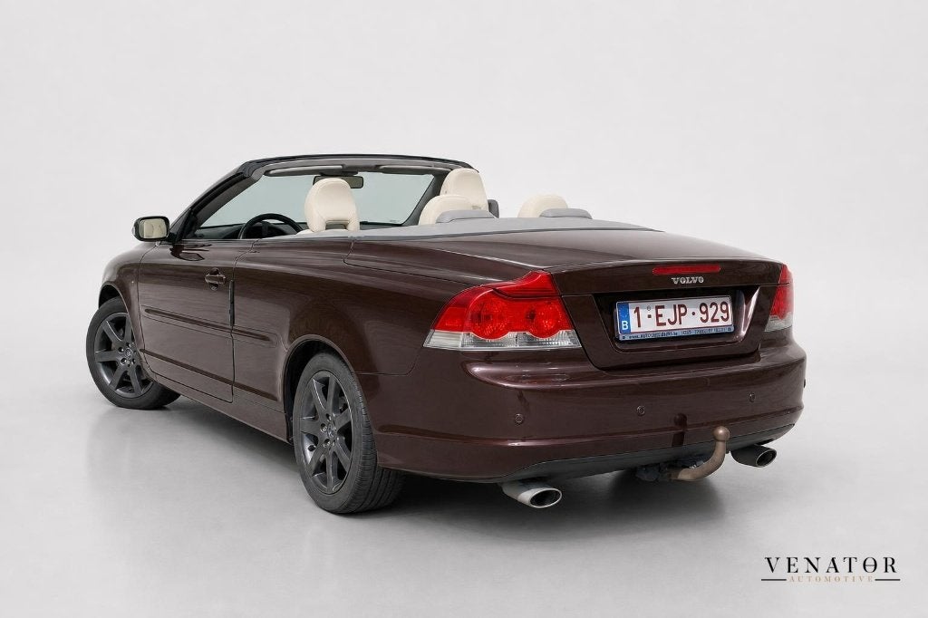 VOLVO C70 Summum Cabriolet | CUIR | PDC | NAVI | CLIMATI, Autos, Beige, Entreprise, Cabriolet, Boîte manuelle