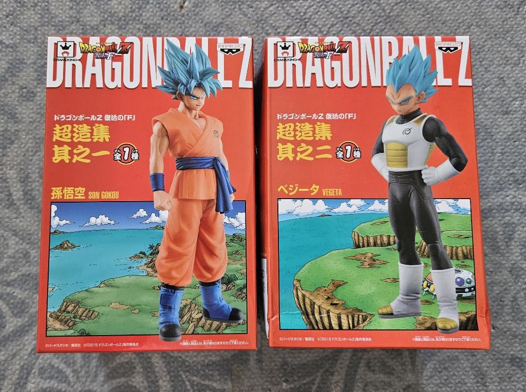 Dragon Ball Z - Resurrection 'F' : Goku & Vegeta, Collections, Enlèvement ou Envoi