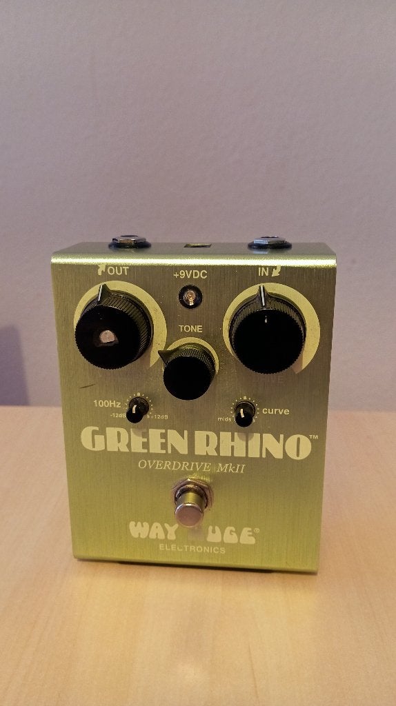 Green Rhino MKII overdrive, Musique & Instruments, Effets, Utilisé, Distortion, Overdrive ou Fuzz, Enlèvement ou Envoi