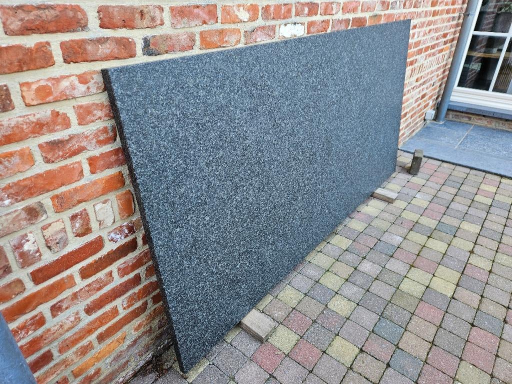 Tafelblad Graniet 200x100x30 Geschikt voor binnen en buiten, Ophalen, 100 tot 150 cm, 200 cm of meer, Zo goed als nieuw