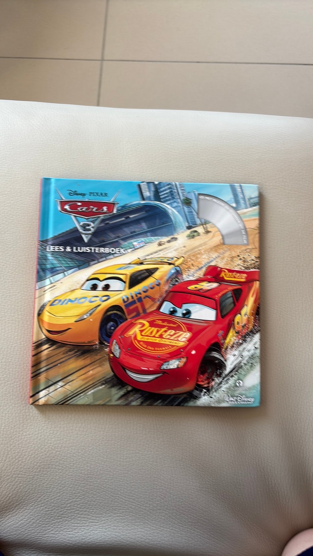 Cars 3 Lees & luisterboek, Ophalen of Verzenden