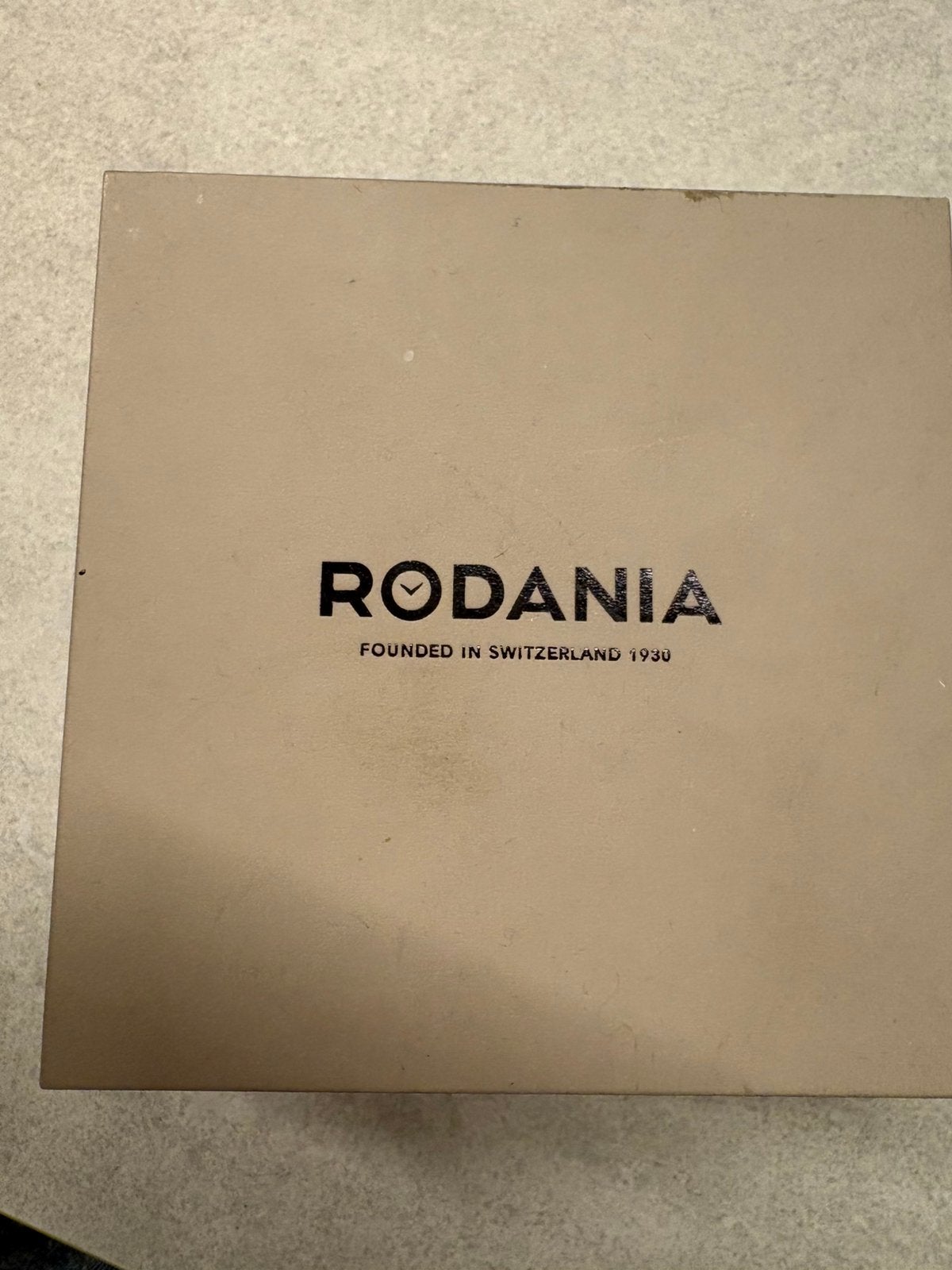 Nieuw horloge rodania, Handtassen en Accessoires, Horloges | Heren, Staal, Overige materialen, Nieuw, Ophalen