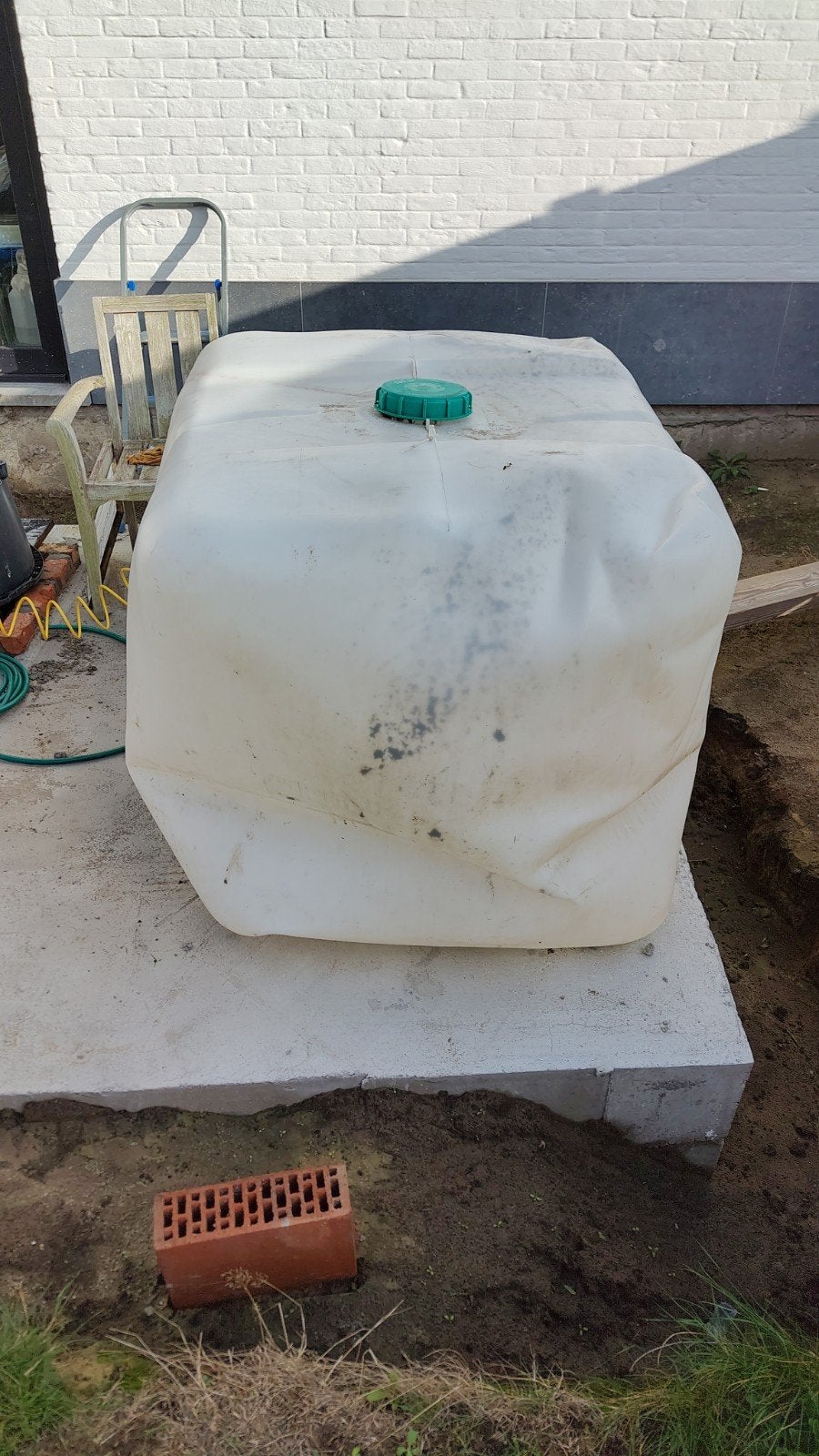 IBC container, Tuin en Terras, Ophalen
