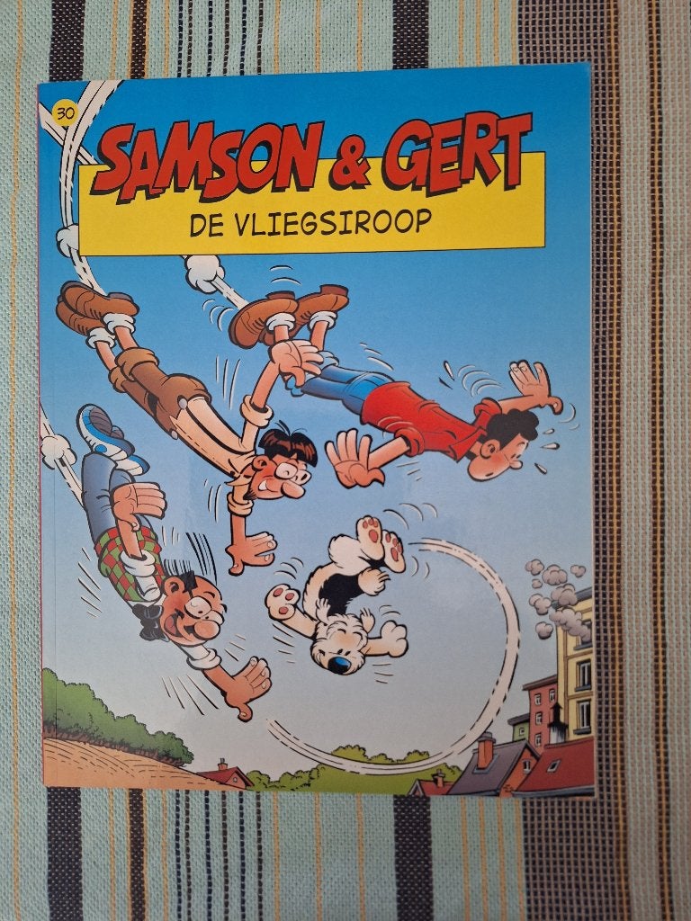 Samson en Gert 30: de vliegsiroop, Eén stripboek, Ophalen of Verzenden, Zo goed als nieuw