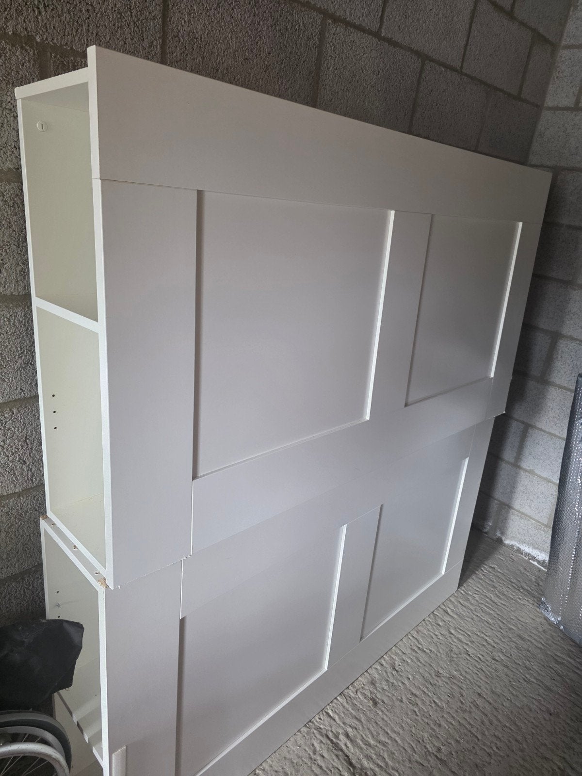 2 bed achterwanden van ikea, Huis en Inrichting, Ophalen