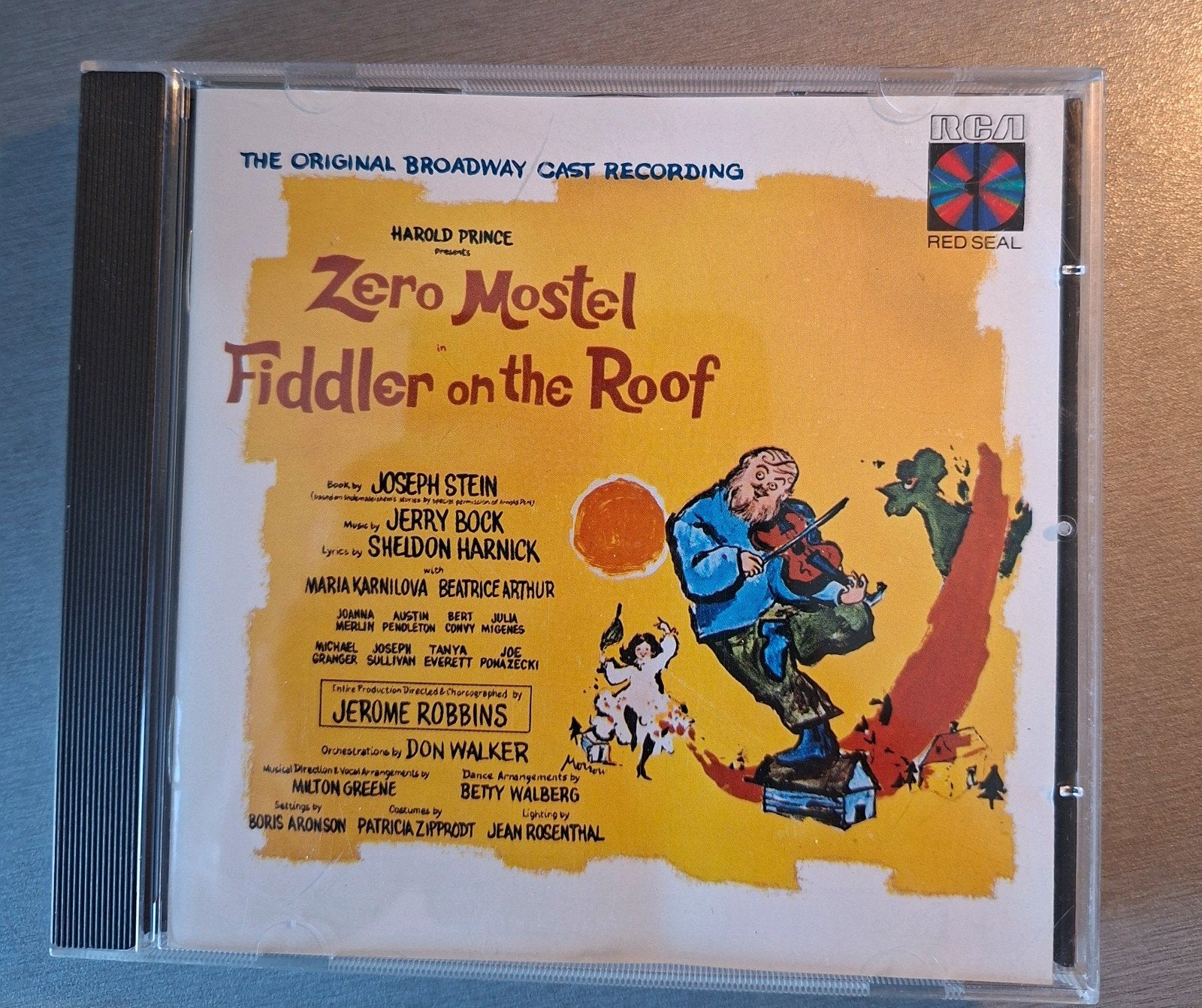 CD. Un violoniste sur le toit. (RCA, Zero Mostel)., CD & DVD, CD | Musiques de film & Bandes son, Enlèvement ou Envoi