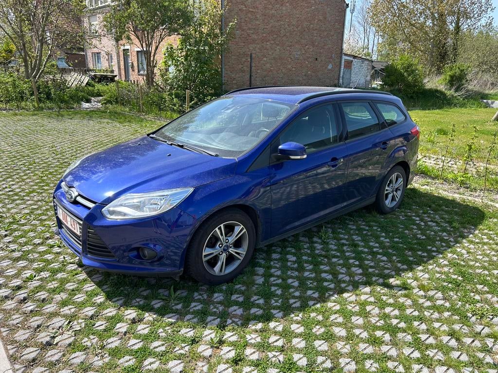 Ford Focus Clipper 1.0 ecoboost, Auto's, Euro 5, Stof, Zwart, Blauw