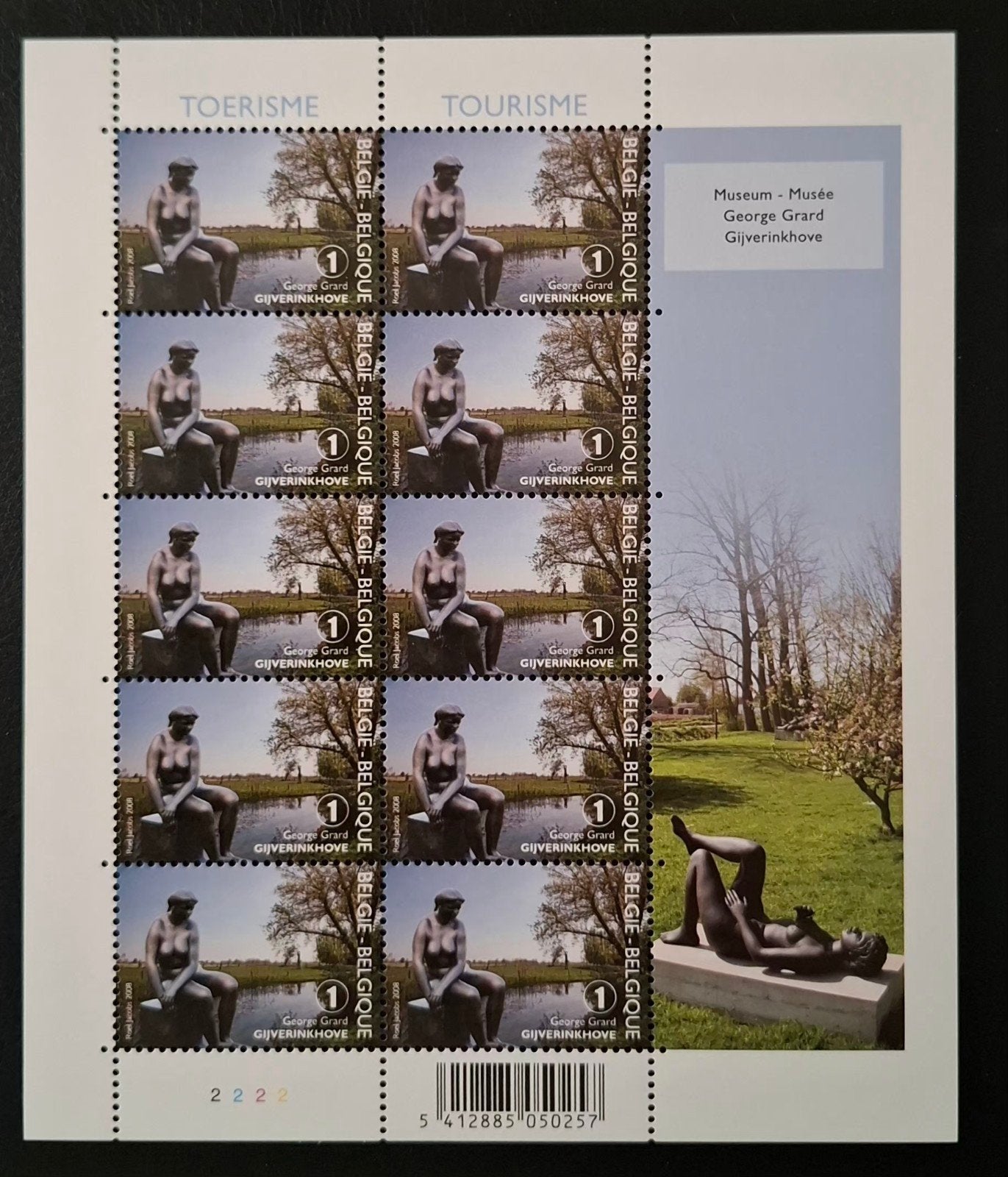 België: OBP 3794 ** Toerisme 2008., Frankeerzegel, Ophalen of Verzenden, Zonder stempel, Postfris