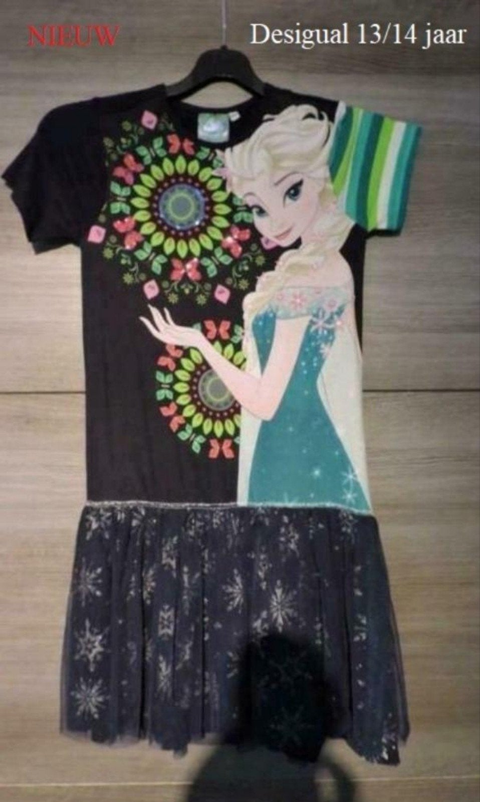 jurk Desigual frozen 13/14 jaar, Kinderen en Baby's, Desigual, Meisje, Nieuw, Ophalen of Verzenden
