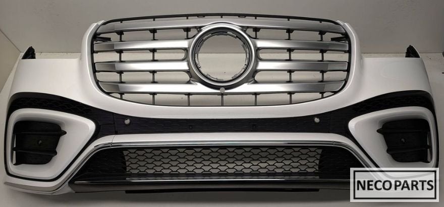 MERCEDES GLS X167 VOORBUMPER ORIGINEEL ALLES LEVERBAAR!!!, Utilisé, -, Avant, -