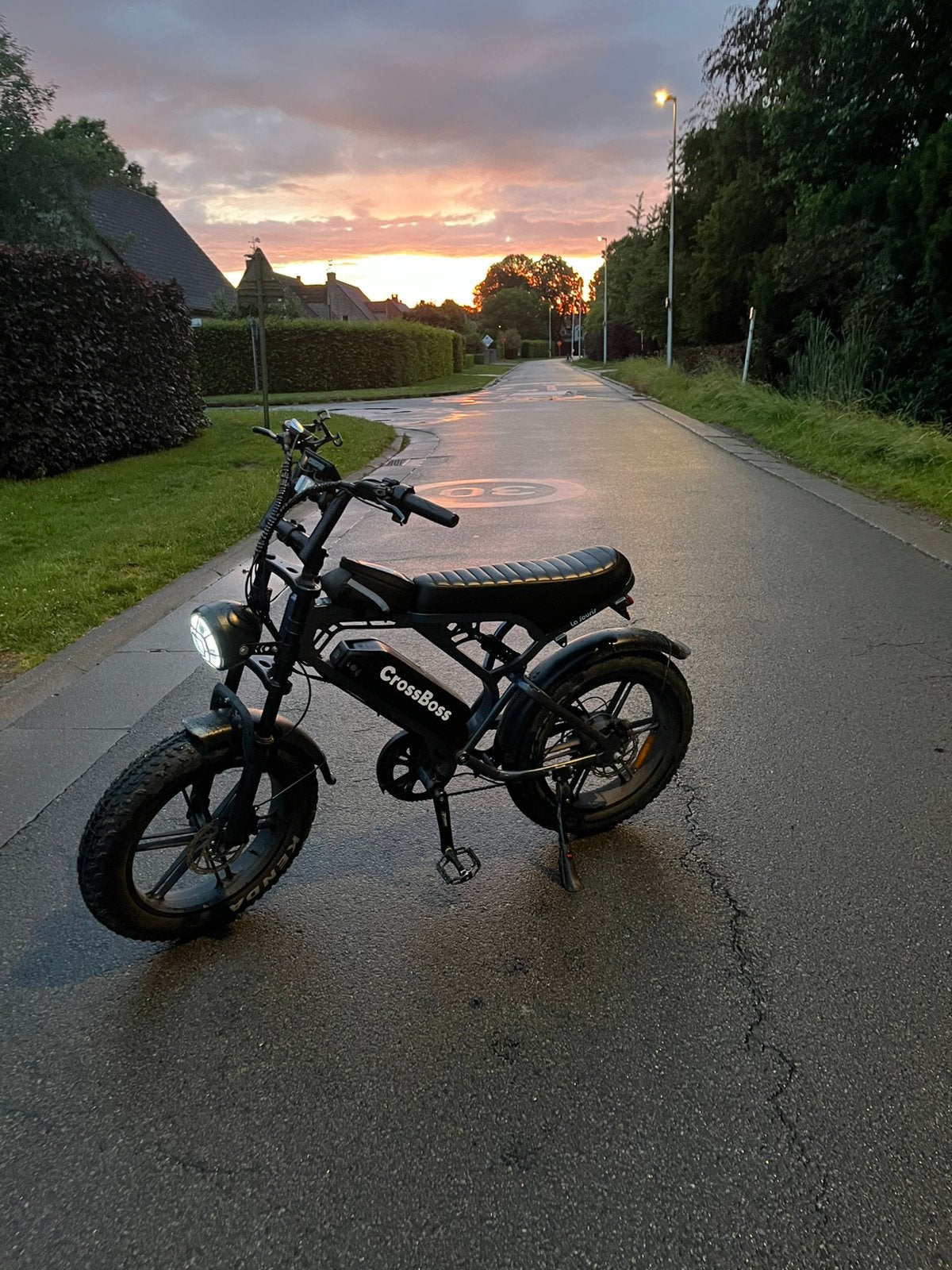 Fatbike v 20 pro, Ophalen, Zo goed als nieuw