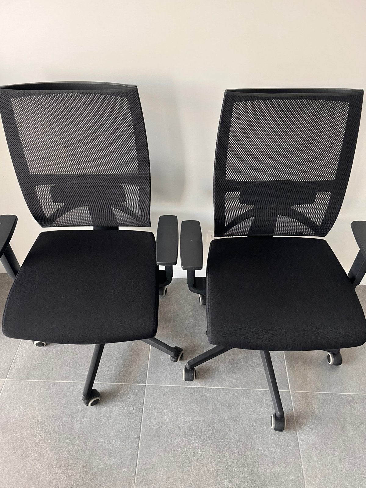 Bureau stoel professioneel, Ophalen, Gebruikt, Zwart