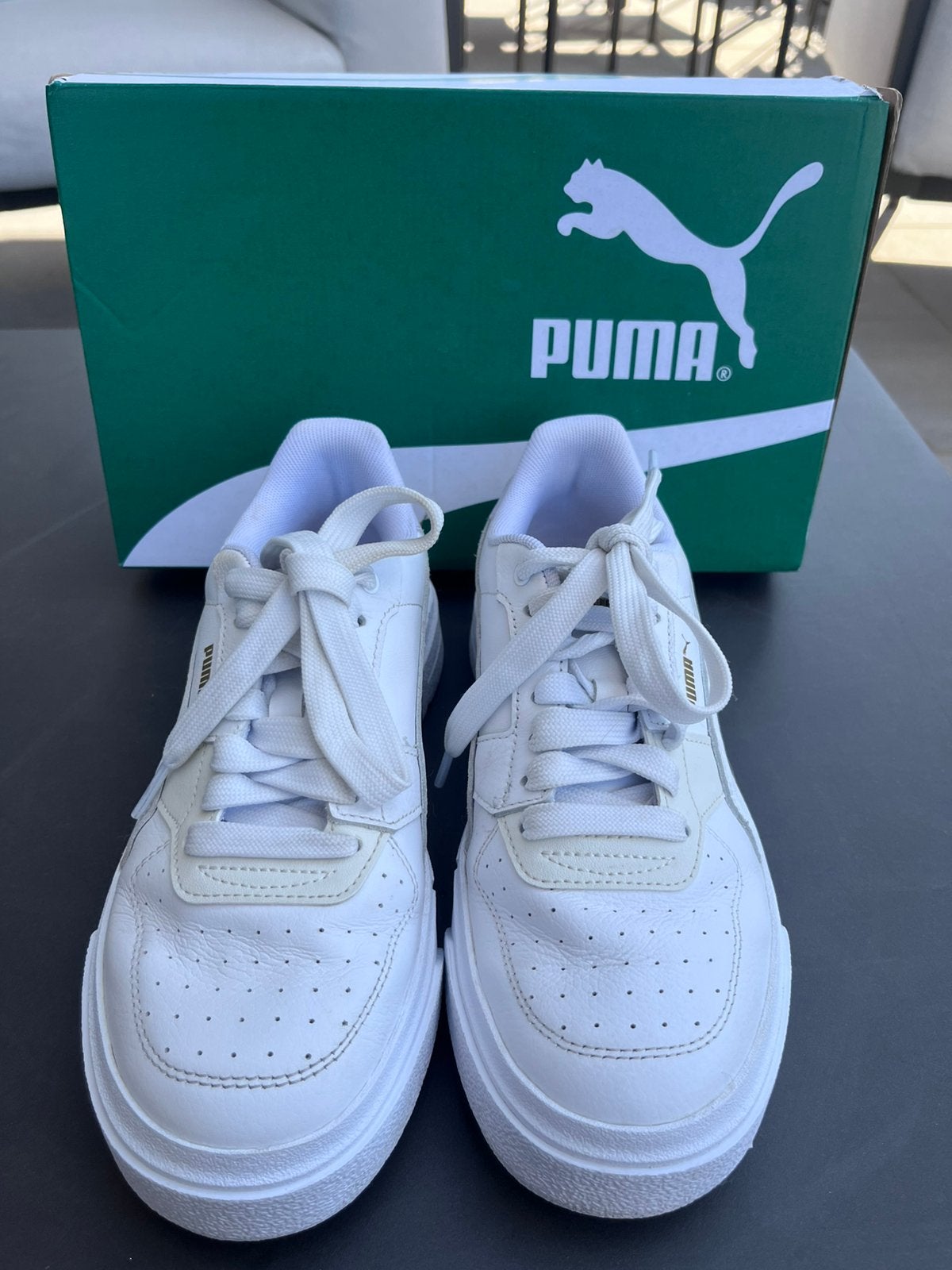 Chaussures Puma pour femmes, baskets, taille 38, Enlèvement ou Envoi, Sneakers et Baskets, Comme neuf, Blanc