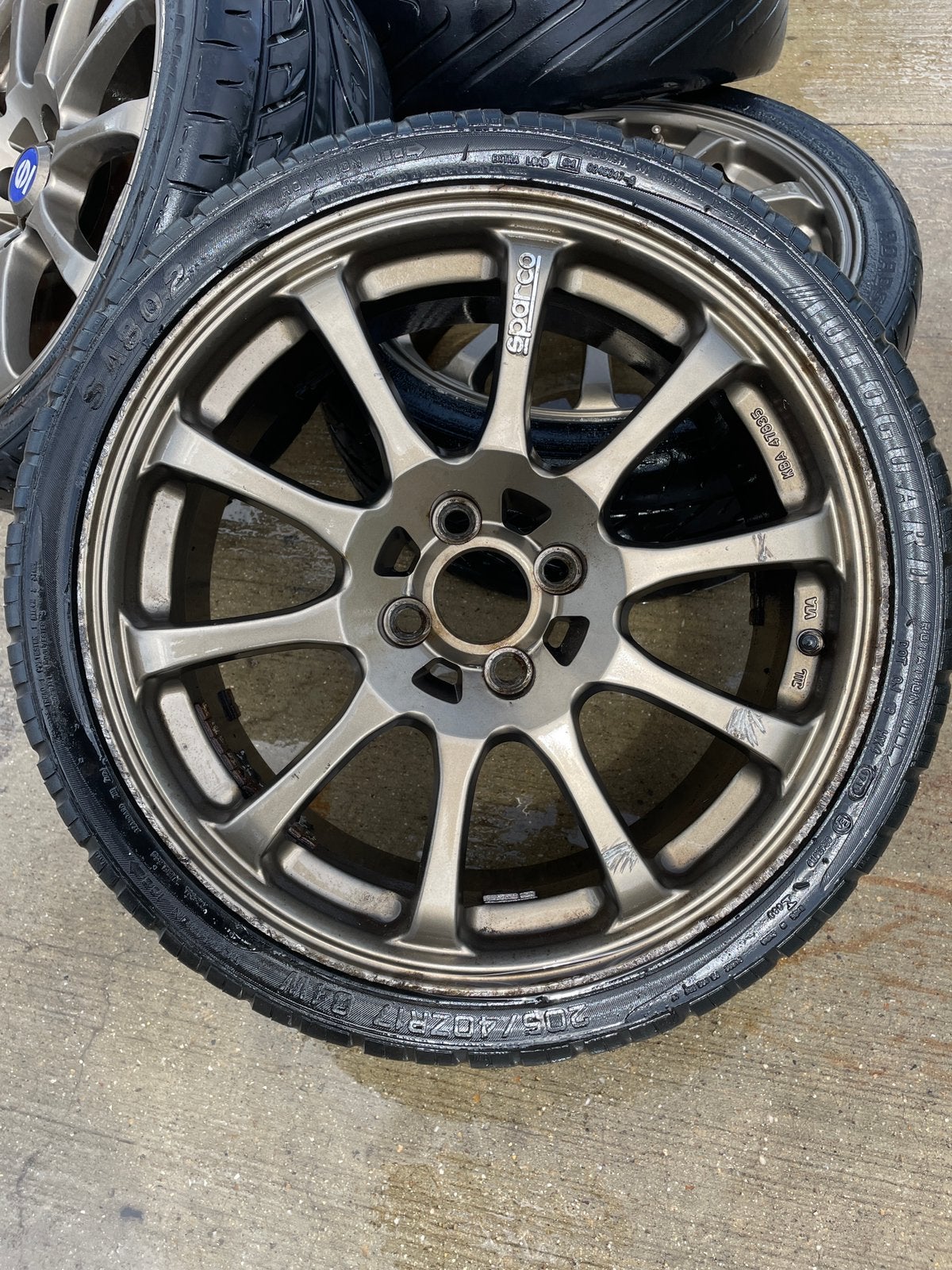 Sparco velgen, Enlèvement, Jante(s)
