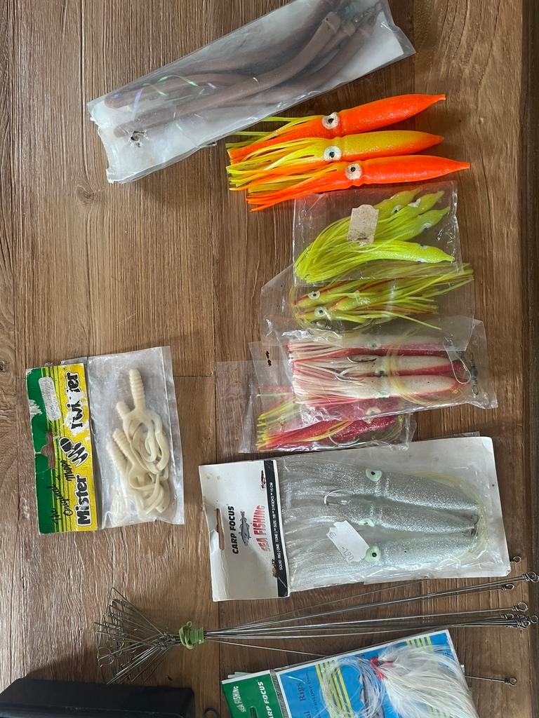 Visgerief, Ophalen, Nieuw, Complete set