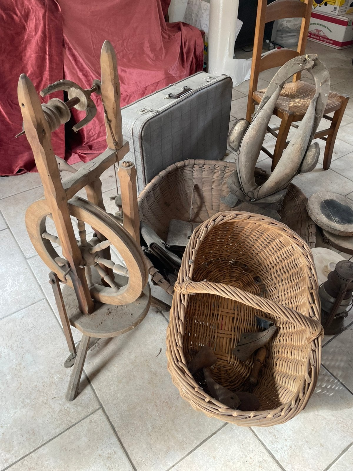 Lot zeer oude spullen, Hobby & Loisirs créatifs, Enlèvement, Utilisé