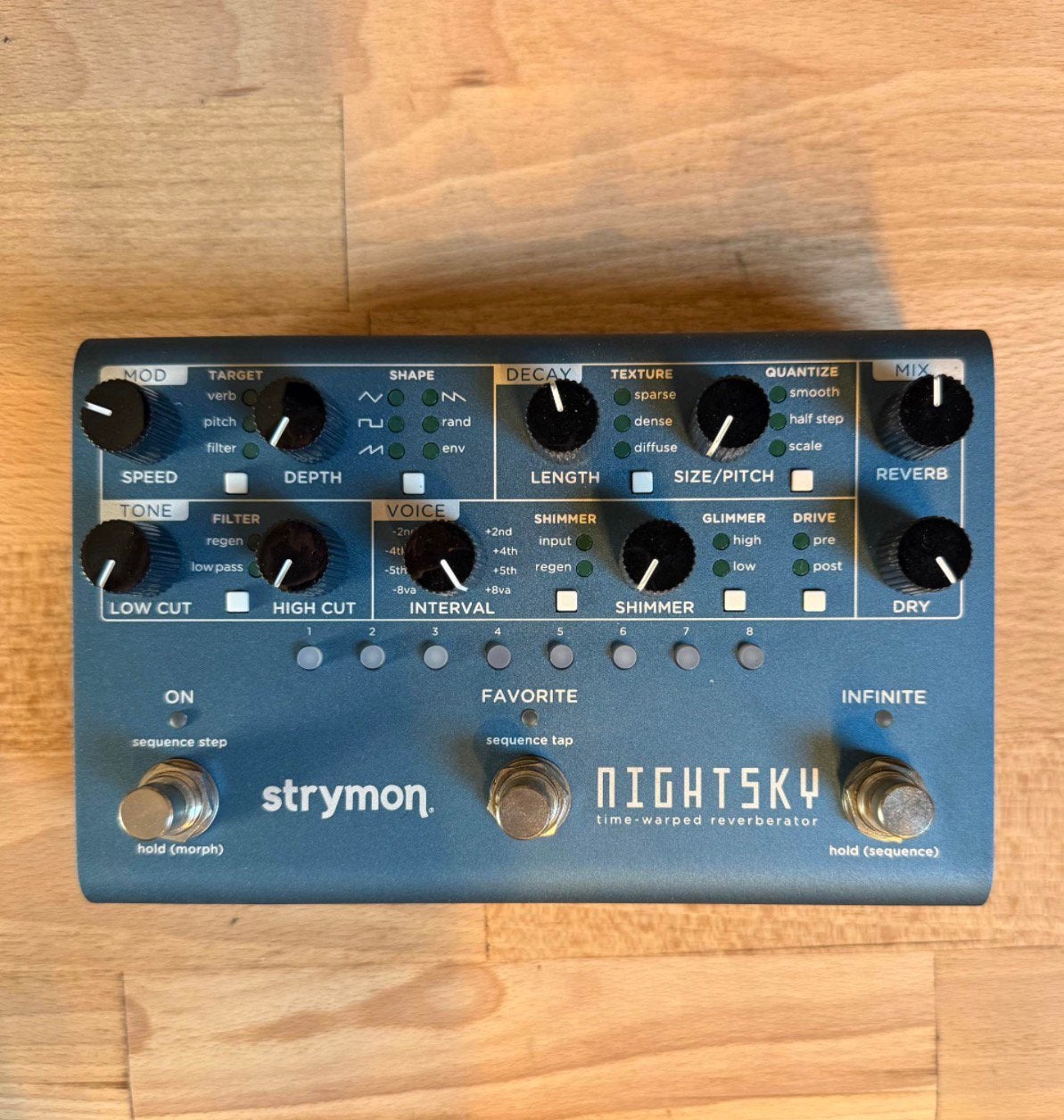 Strymon NightSky Reverb, Muziek en Instrumenten, Ophalen, Zo goed als nieuw, Reverb