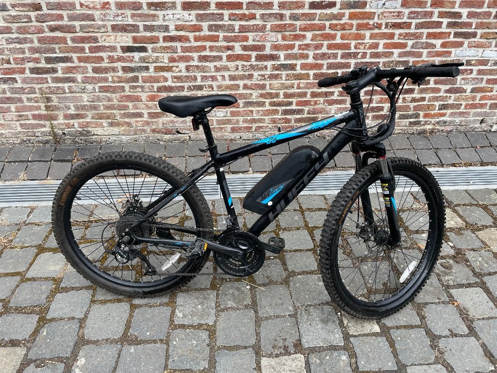 Elektrische mountainbike, Vitesses, Huffy korros, Utilisé, Frein à disque
