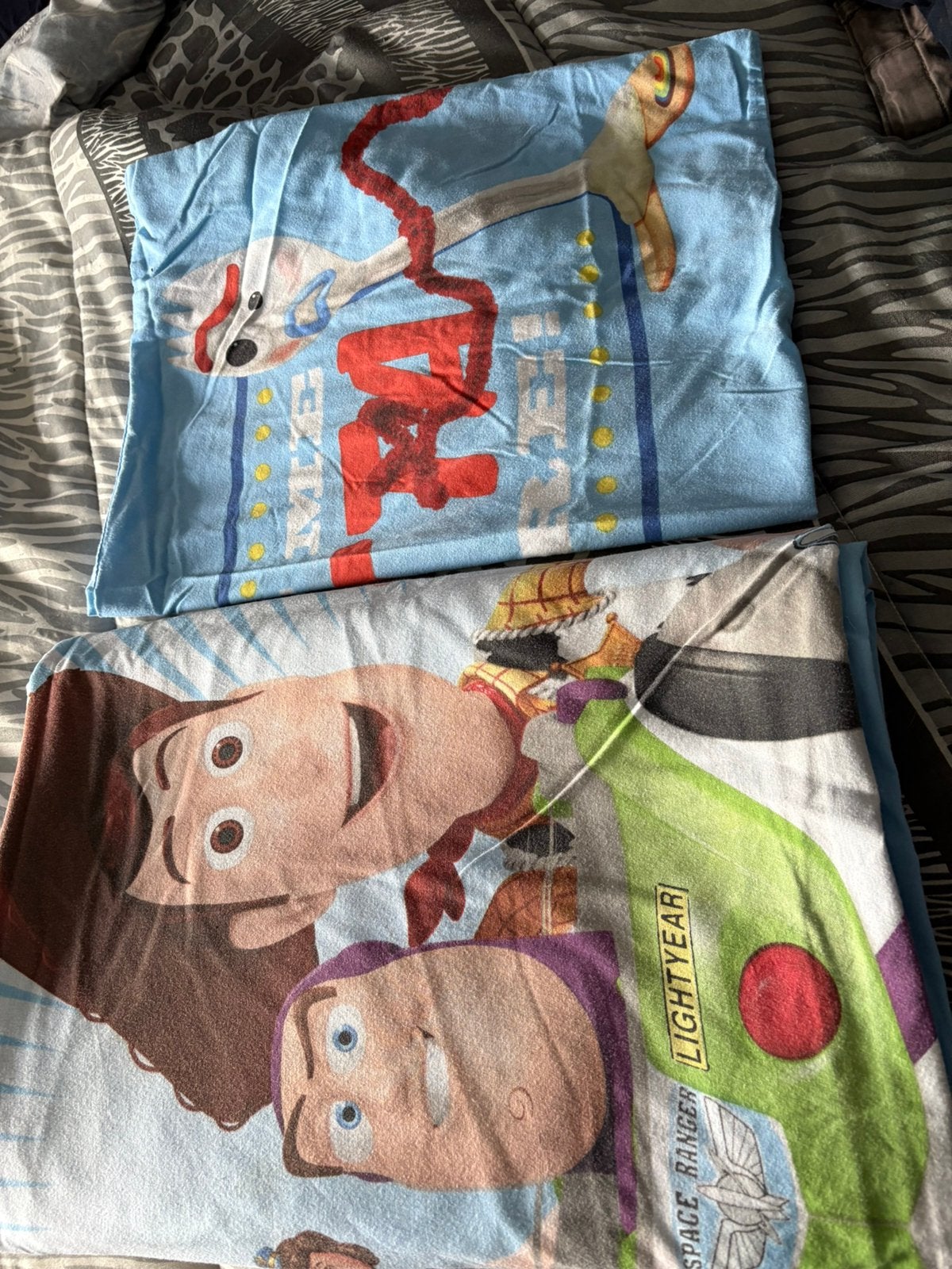 Parrure de lit et taie toys story, Enlèvement ou Envoi, Comme neuf, Parure de lit