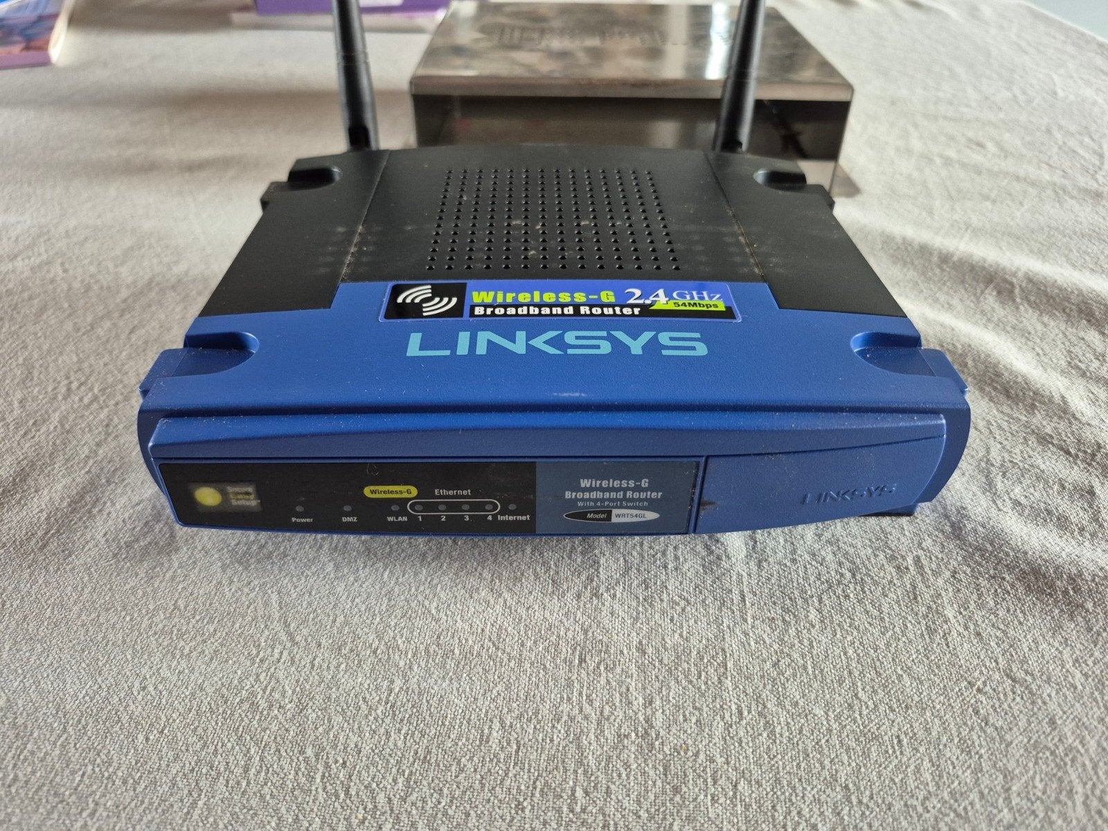 Linksys wireless-g router, Computers en Software, Routers en Modems, Ophalen, Gebruikt, Linksys