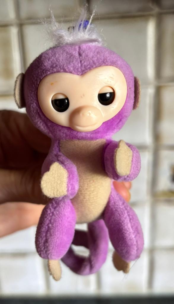 Fingerlings knijp/aapje/sleutelhanger 12 cm, Ophalen of Verzenden, Zo goed als nieuw