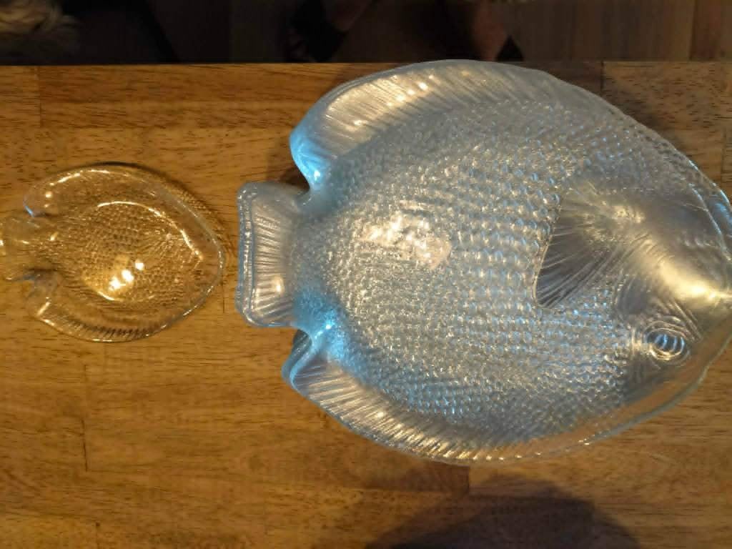 12 borden vis, Ophalen, Bord(en), Overige stijlen, Glas