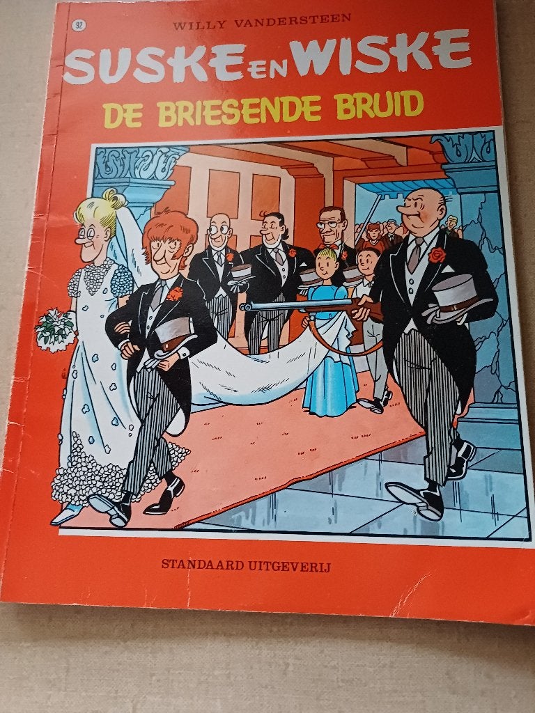 Suske en Wiske strips, Gelezen, Willy Vandersteen, Eén stripboek, Ophalen of Verzenden