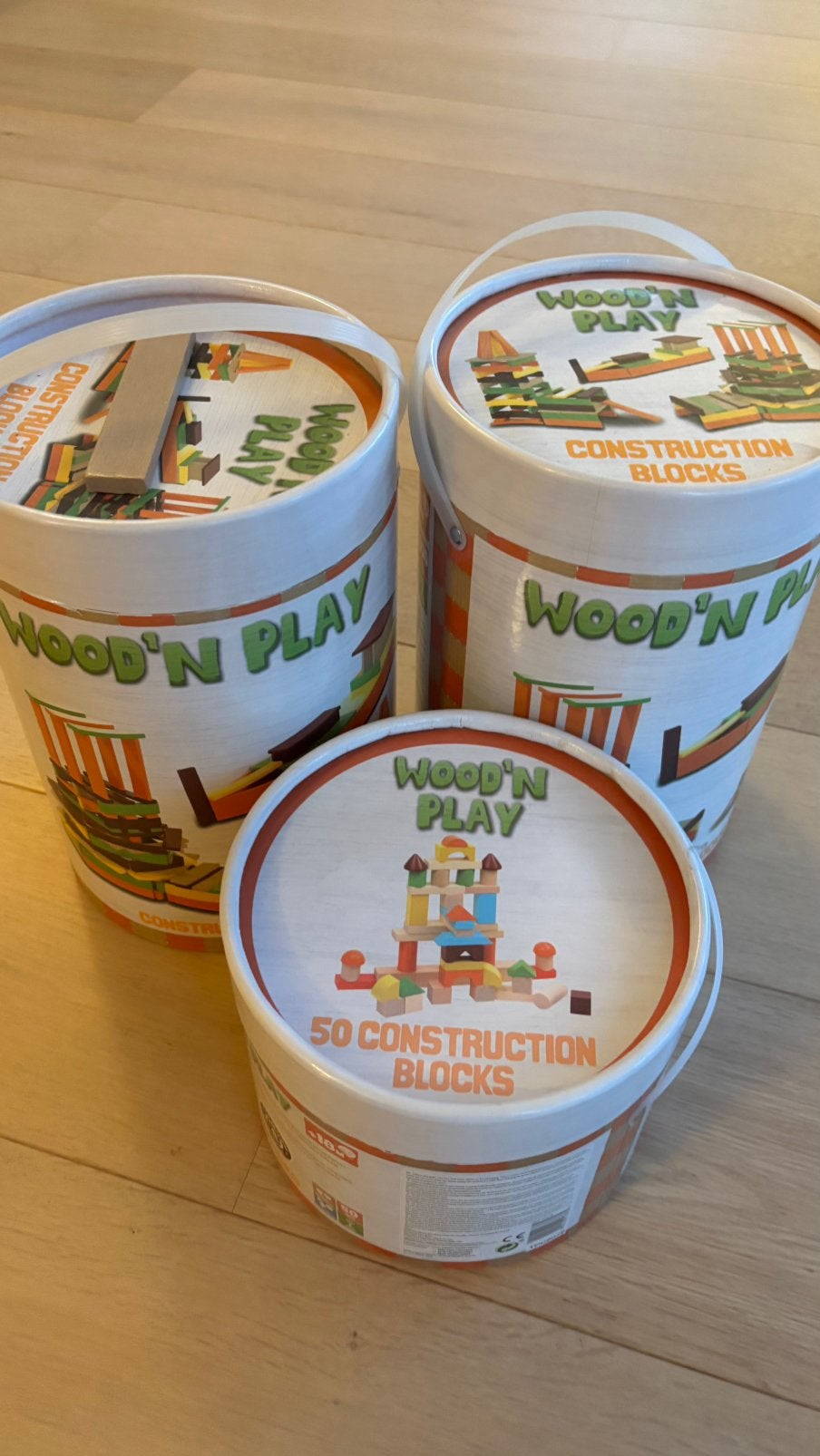 Jeu de construction type Kapla, Enlèvement, Comme neuf