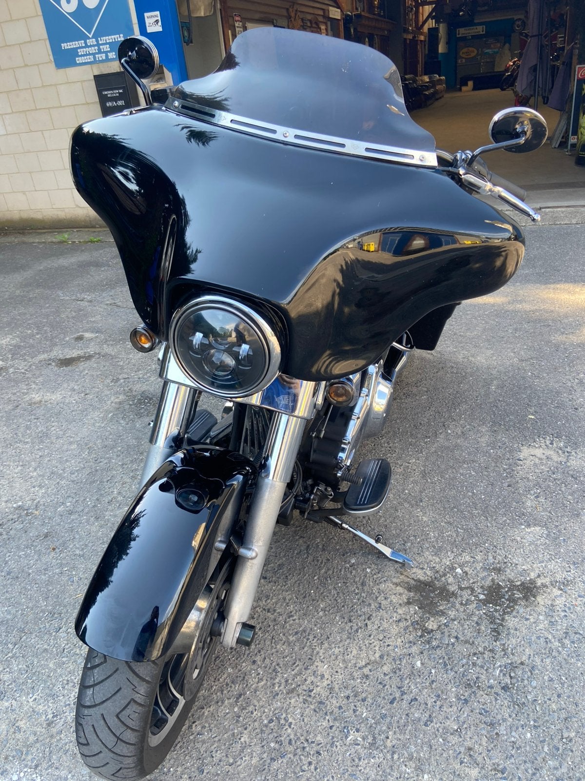 Harley davidson street glide, 2 cilinders, ABS, Gebruikt, Particulier