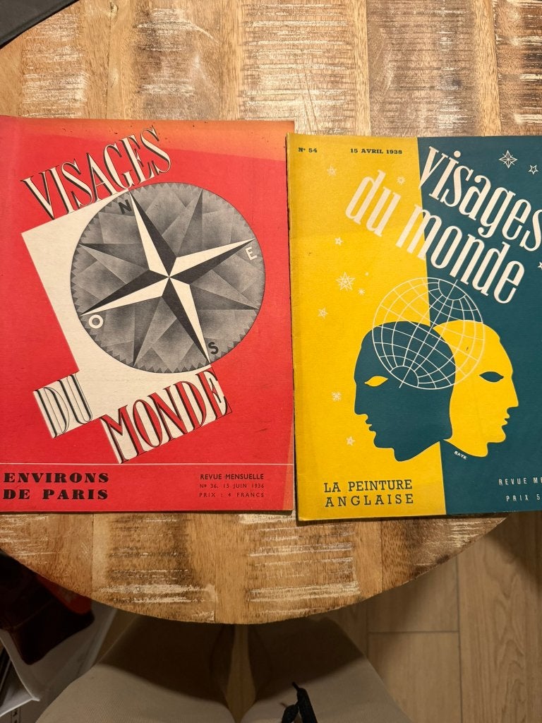 magazine vintage Visages du Monde (années 1930), Livres, Enlèvement ou Envoi, Utilisé, Sports et Loisirs