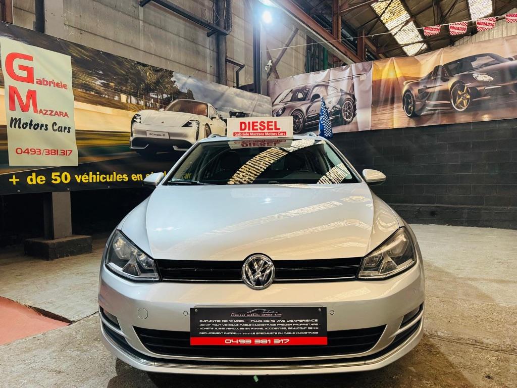 Volkswagen Golf Break Top Pano Airco GPS, Auto's, Alcantara, Golf, Zilver of Grijs, Verlengde garantie