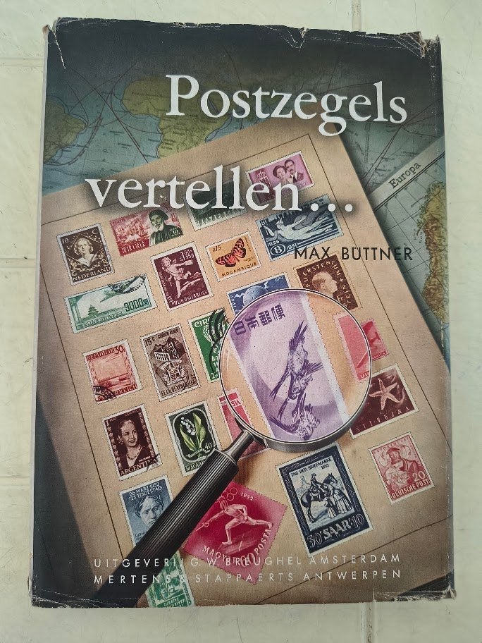 Postzegels vertellen... - Max Büttner, Boeken, Ophalen of Verzenden, Gelezen, Buttner