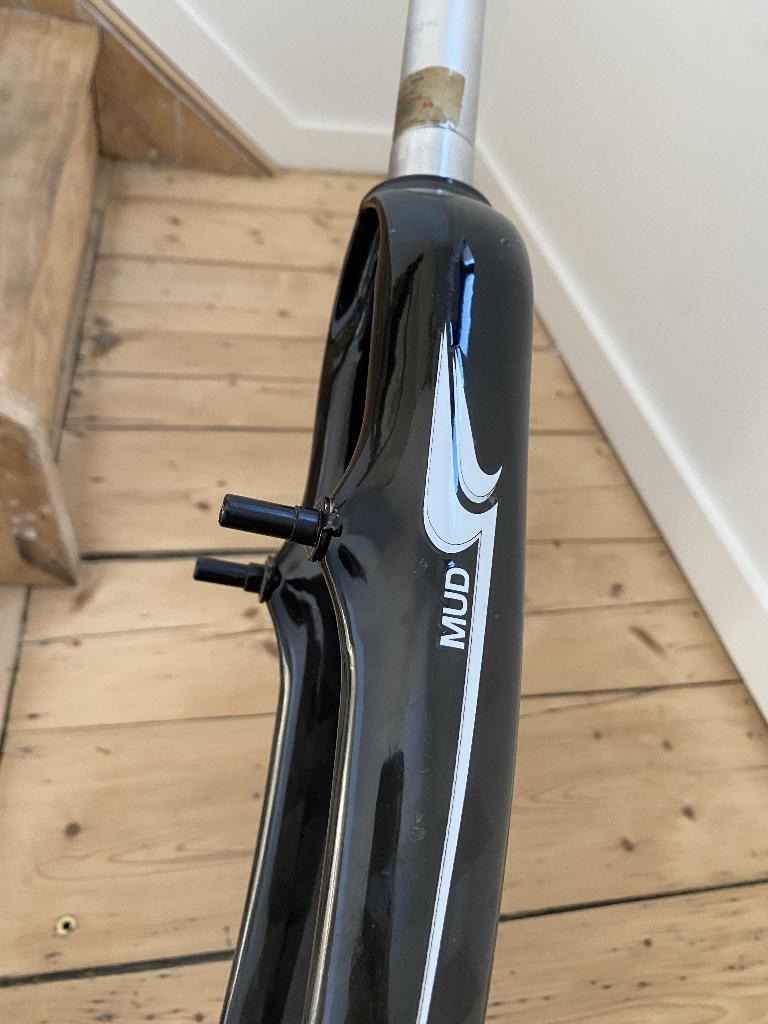 carbon voorvork cross voor cantilever of V brakes, Fietsen en Brommers, Racefiets, Gebruikt, Ophalen of Verzenden, Voorvork