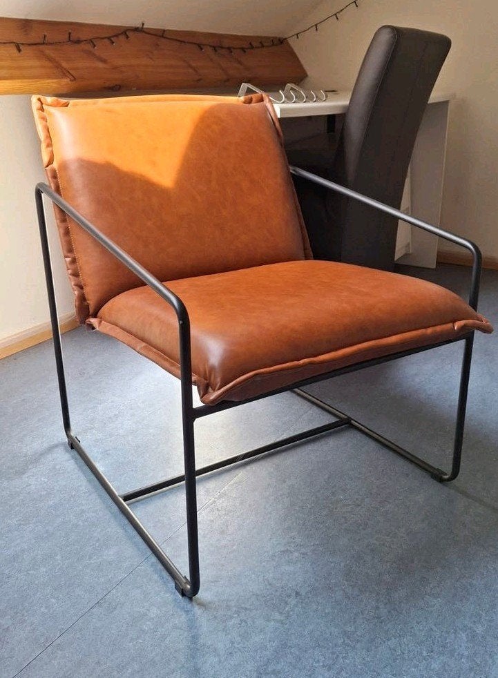 Zetel, Ophalen, Kunststof, Gebruikt, Bruin