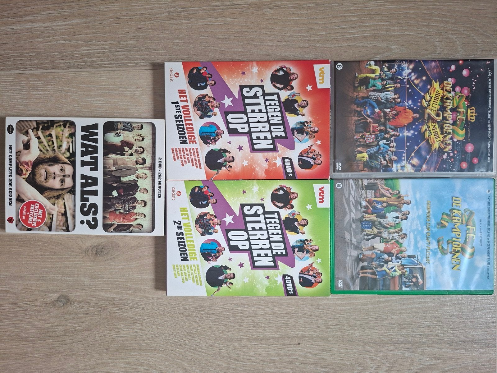 Vlaamse Comedy & Films (F.C. De Kampioenen, Tegen de Sterren, Cd's en Dvd's, Ophalen