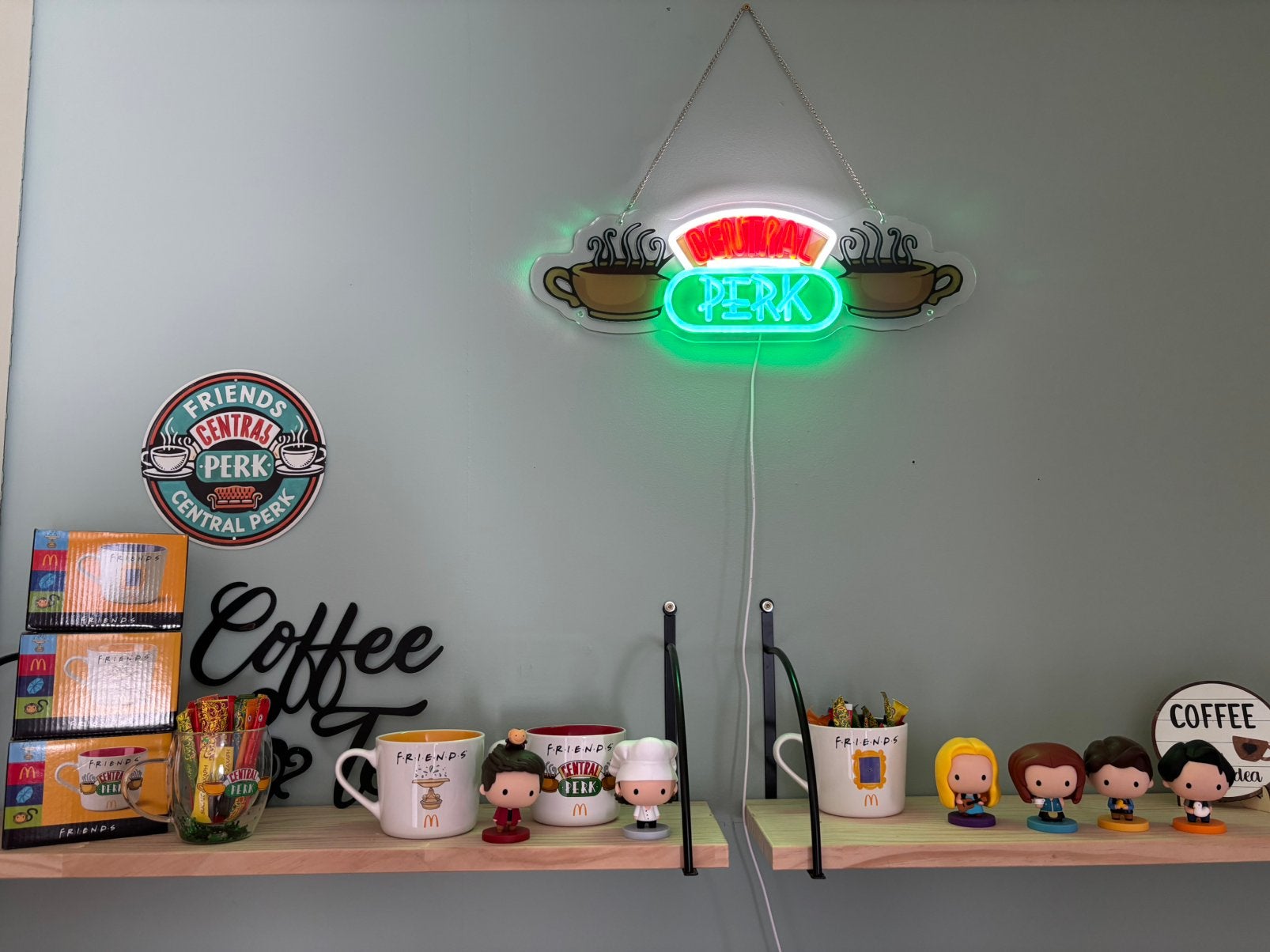 Friends collectie met led muurdeco, Enlèvement